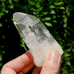 Isis Face Lemurian Quartz Crystal - 4in 96g Tantric Twin Flame Optical Quartz, Colombia