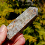 Crazy Lace Agate Crystal Tower