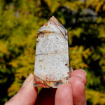 Crazy Lace Agate Crystal Tower