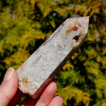 Crazy Lace Agate Crystal Tower