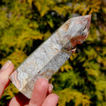 Crazy Lace Agate Crystal Tower