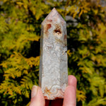 Crazy Lace Agate Crystal Tower