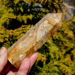 Crazy Lace Agate Crystal Tower