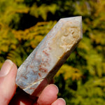 Crazy Lace Agate Crystal Tower