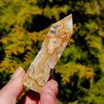 Crazy Lace Agate Crystal Tower, Mexico