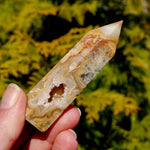 Crazy Lace Agate Crystal Tower, Mexico