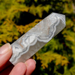 Crazy Lace Agate Crystal Tower, Mexico