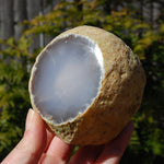 Window Agate Crystal Nodule