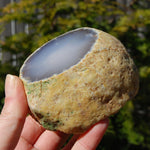 Window Agate Crystal Nodule