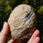 Window Agate Semi Polished Crystal Nodule, Brazil