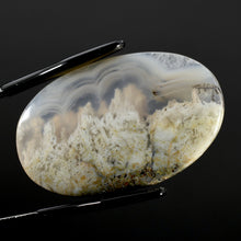 Load image into Gallery viewer, White Moss Agate Oval Cabochon
