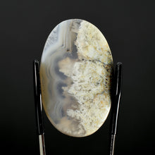 Load image into Gallery viewer, White Moss Agate Oval Cabochon
