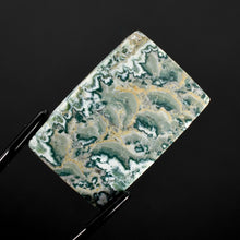 Load image into Gallery viewer, Blue Tide Seam Agate Cabochon
