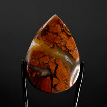 Load image into Gallery viewer, Brecciated Agate Teardrop Cabochon
