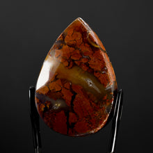 Load image into Gallery viewer, Brecciated Agate Teardrop Cabochon
