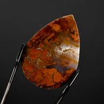 Brecciated Agate Teardrop Cabochon