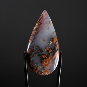 Pink Moss Agate Cabochon