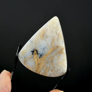 Dendritic Plume Agate Cabochon