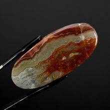 Load image into Gallery viewer, Red Crazy Lace Agate Oval Cabochon
