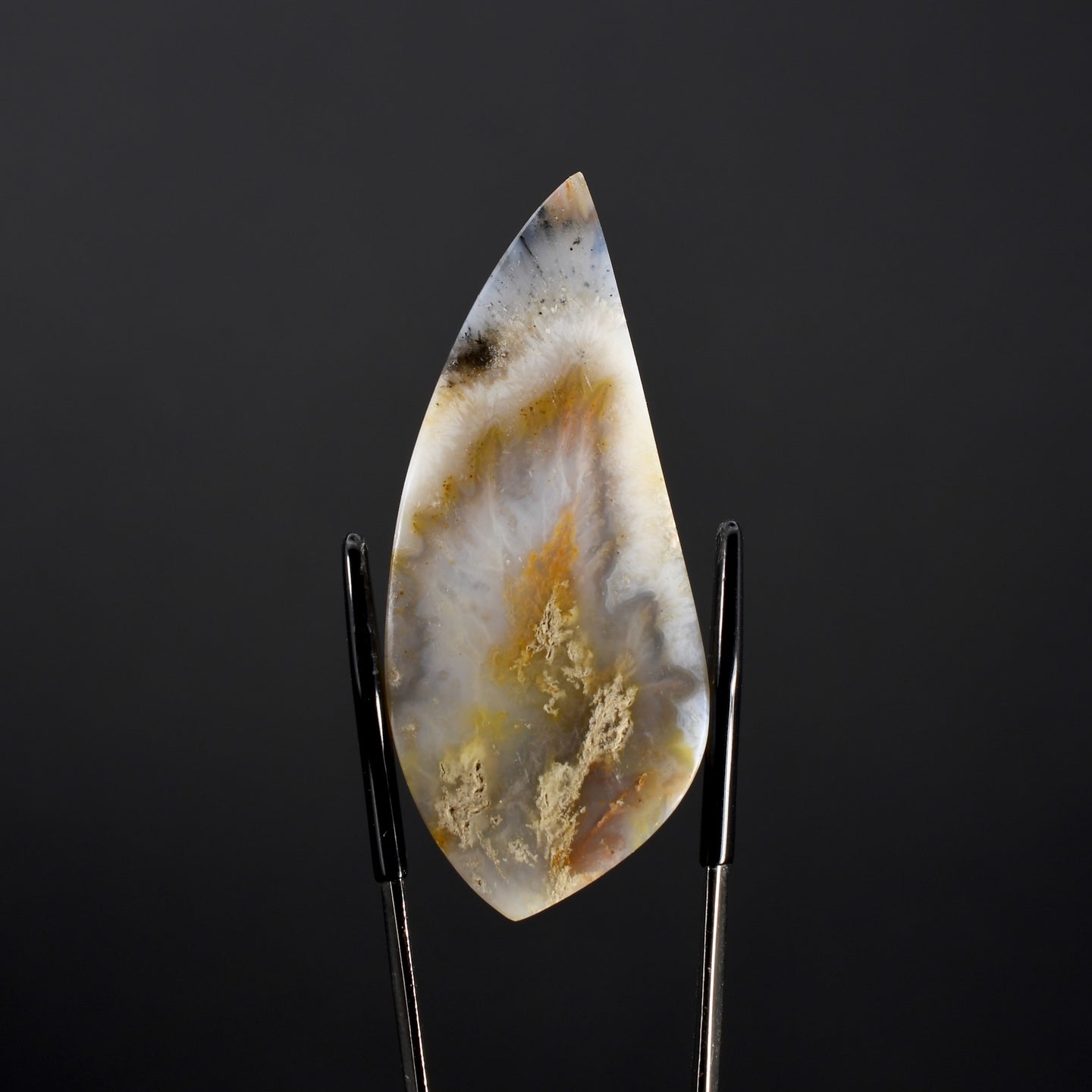 Plume Agate Cabochon