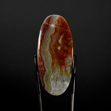 Load image into Gallery viewer, Red Crazy Lace Agate Oval Cabochon
