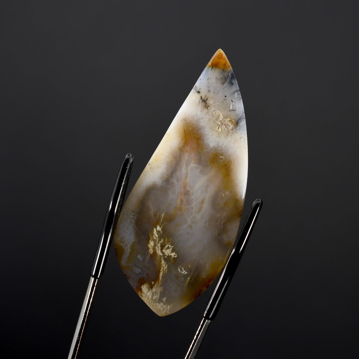 Plume Agate Cabochon