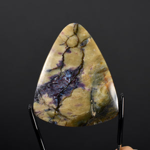 Purple Brecciated Jasper Cabochon 