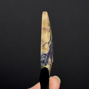 Purple Brecciated Jasper Cabochon 