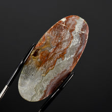 Load image into Gallery viewer, Red Crazy Lace Agate Oval Cabochon
