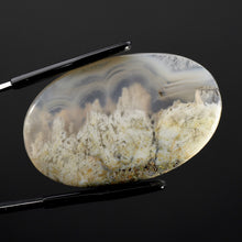 Load image into Gallery viewer, White Moss Agate Oval Cabochon
