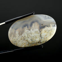 Load image into Gallery viewer, White Moss Agate Oval Cabochon
