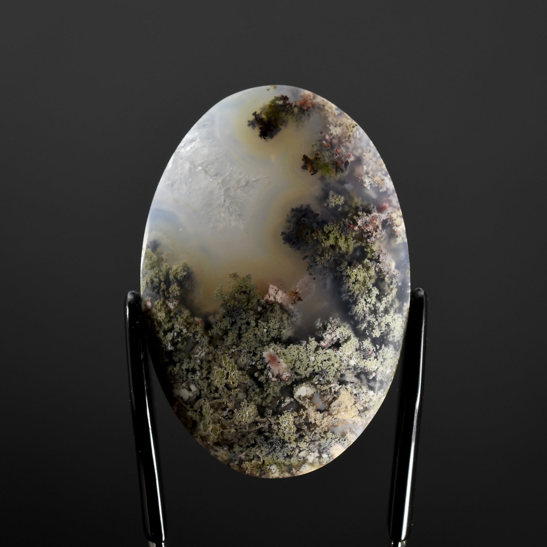 Moss Agate Cabochon