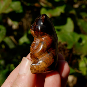 Tiger's Eye Crystal Teddy Bear