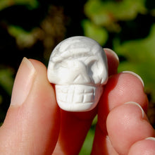 Load image into Gallery viewer, Mini Howlite Crystal Skull
