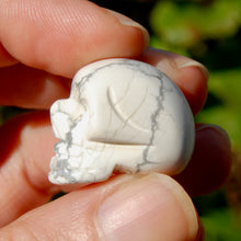 Load image into Gallery viewer, Mini Howlite Crystal Skull
