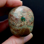 Malachite Matrix Carved Crystal Skul