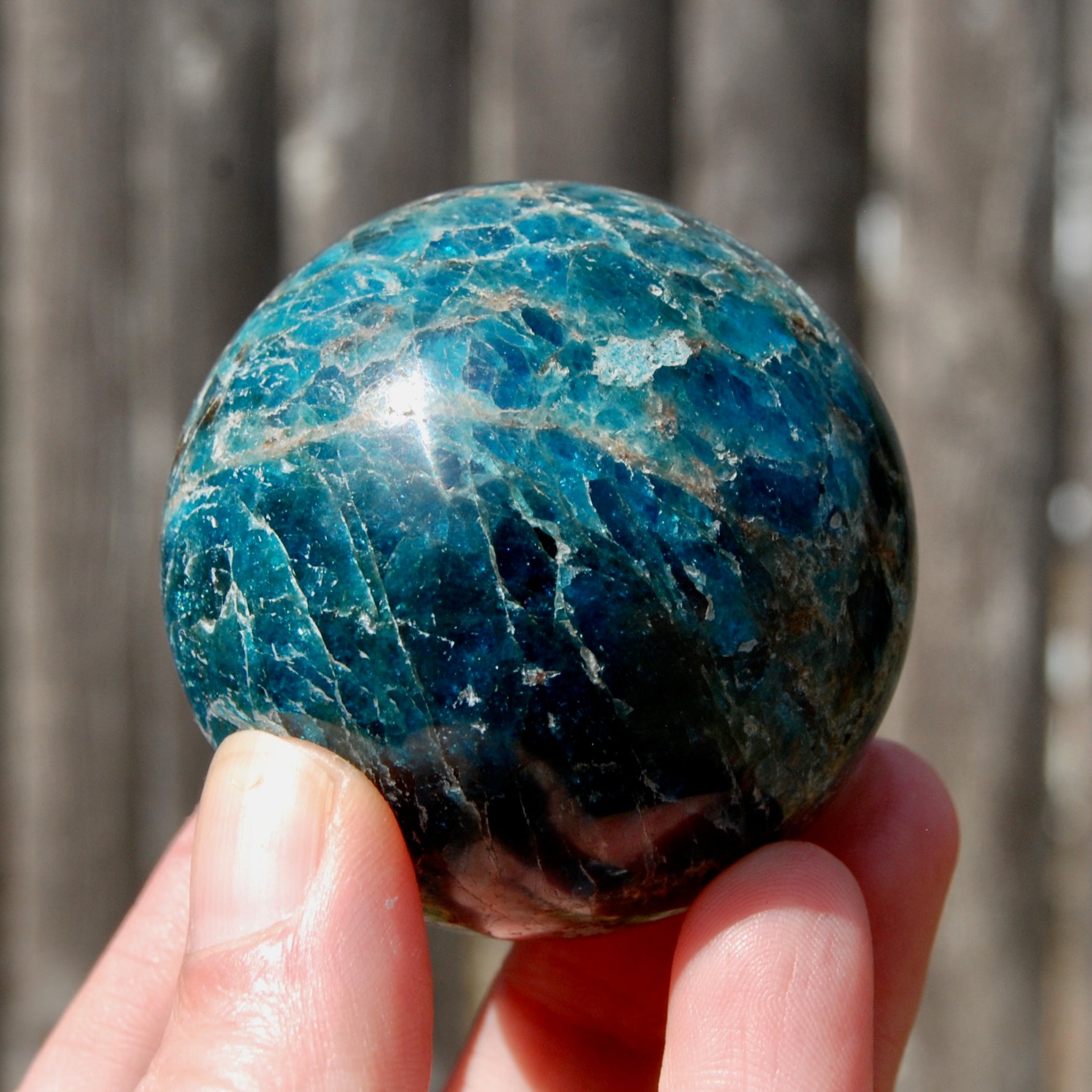 Apatite Crystal Sphere