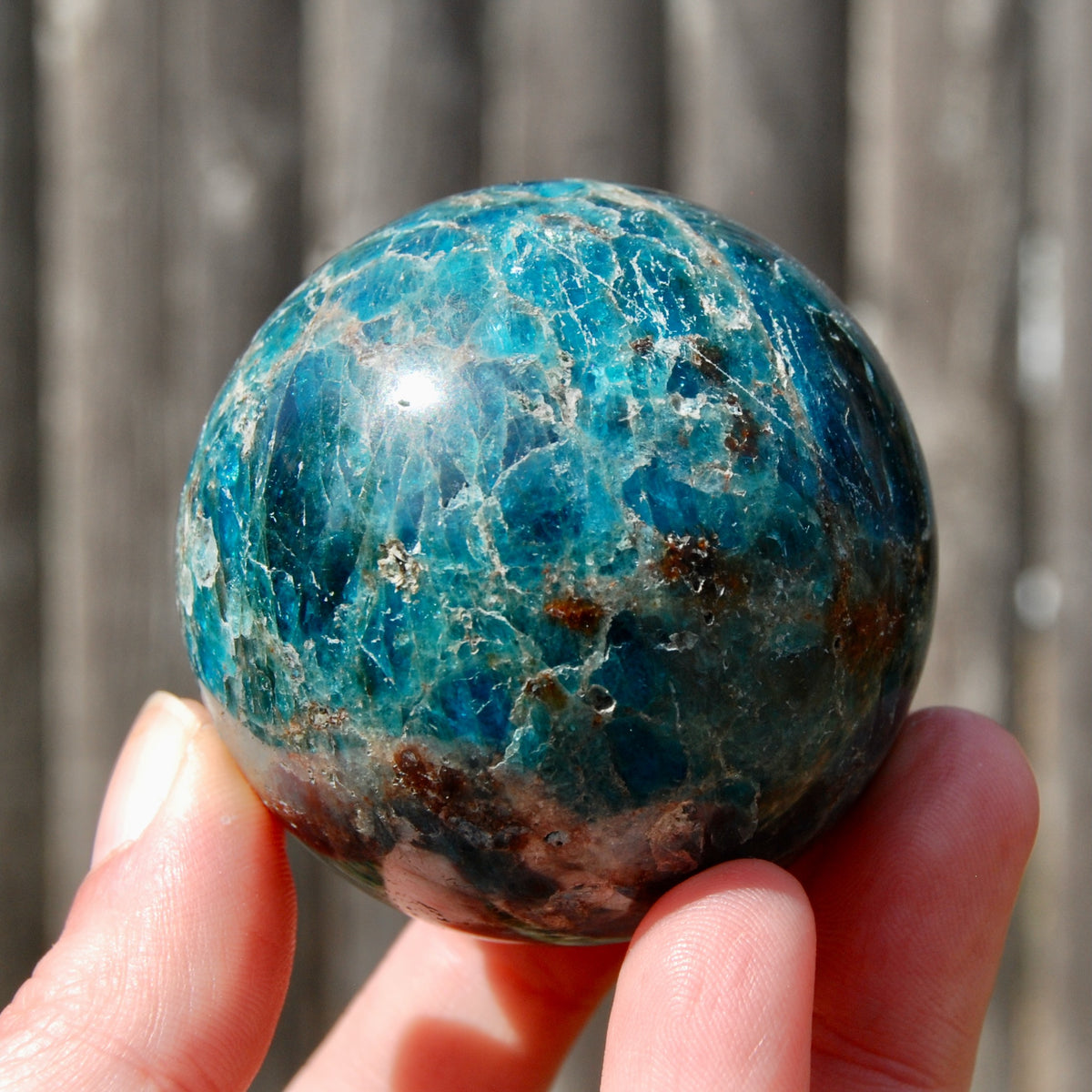 Apatite Crystal Sphere