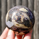 Purple Fluorite Crystal Sphere