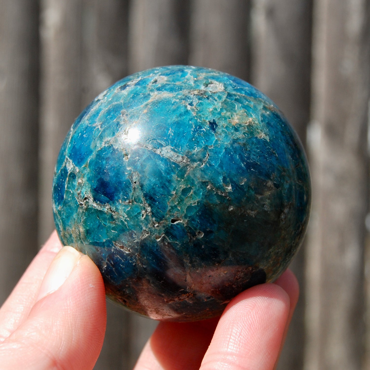 Apatite Crystal Sphere