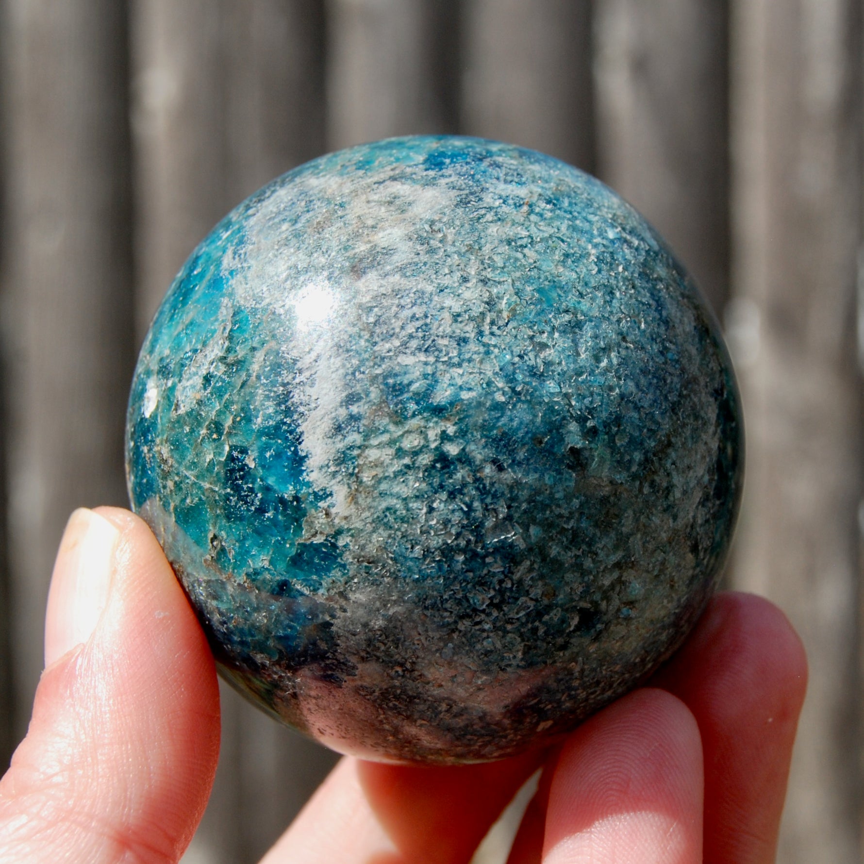 Apatite Crystal Sphere