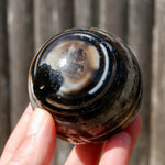 Sulemani Eye of Shiva Banded Sardonyx Crystal Sphere