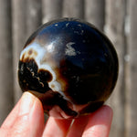 Sulemani Eye of Shiva Banded Sardonyx Crystal Sphere