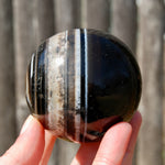 Sulemani Eye of Shiva Banded Sardonyx Crystal Sphere
