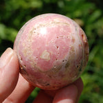 Rhodochrosite Crystal Sphere