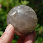 Blue Rose Quartz Crystal Sphere