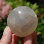 Blue Rose Quartz Crystal Sphere