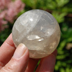 Blue Rose Quartz Crystal Sphere