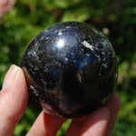 Covellite Crystal Sphere