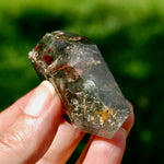 Lodolite Crystal Freeform, 62g Shamanic Dreamstone, Scenic Garden Quartz from Brazil for sale